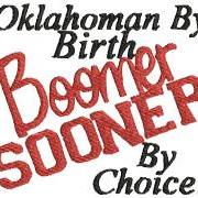 Boomer Sooner By Choice Machine Embroidery Pattern