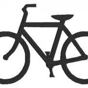 Bicycle Machine Embroidery Pattern